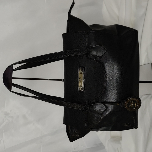 Versace 1969 Simulated Leather Pebbled Tote Bag / shoulder bag - Picture 2 of 15